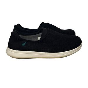 Vessi Sunday Slippers Black Women's Size 8 Waterproof Wool Slip On Comfort Shoes